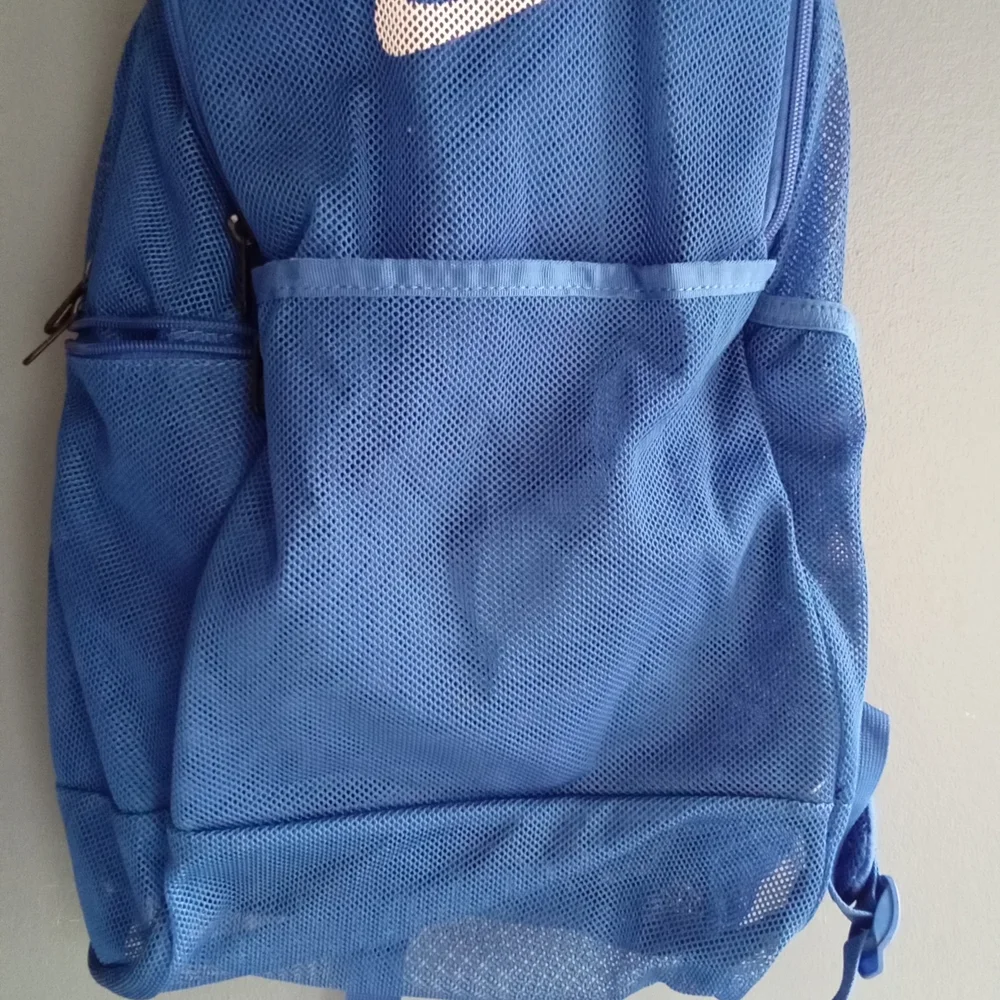 Nike Brasilia Mesh Backpack Royal Blue Swoosh‎ Logo BA5388-480